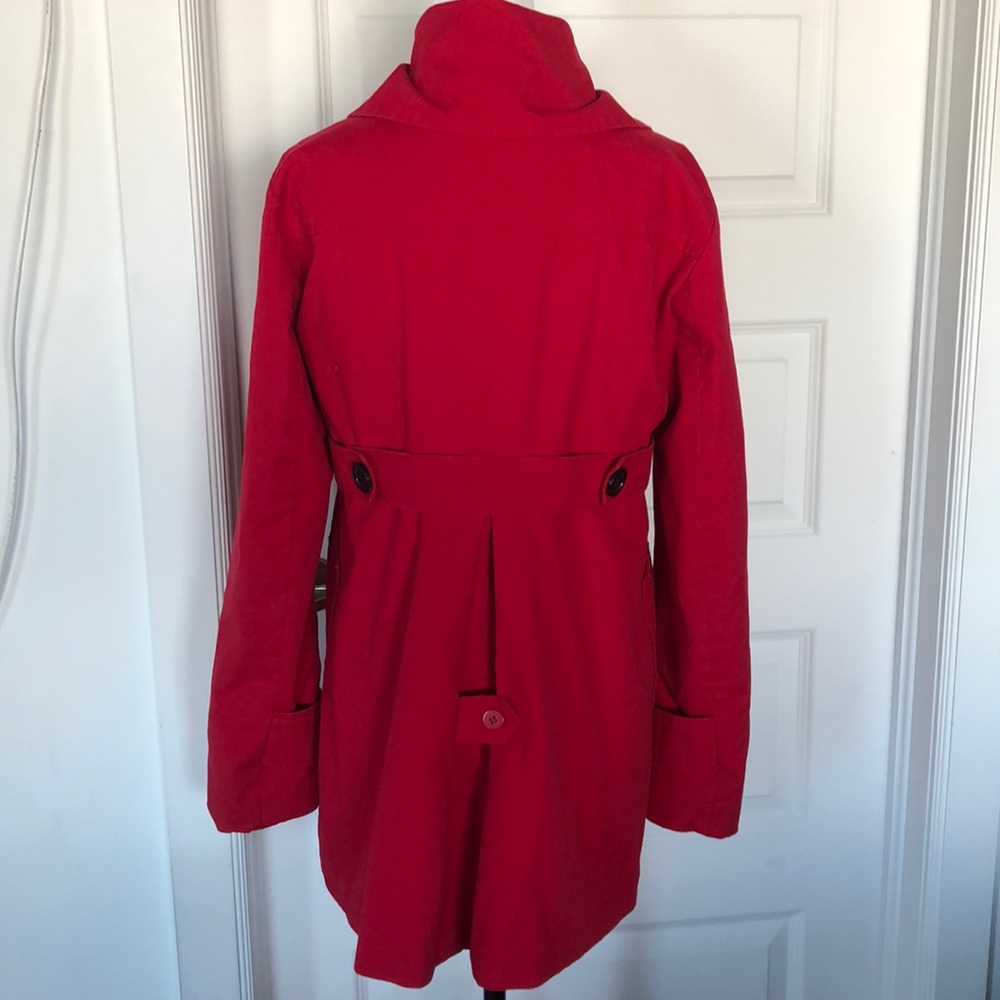 Dynamite Red Button Up Jacket - Picture 4 of 8